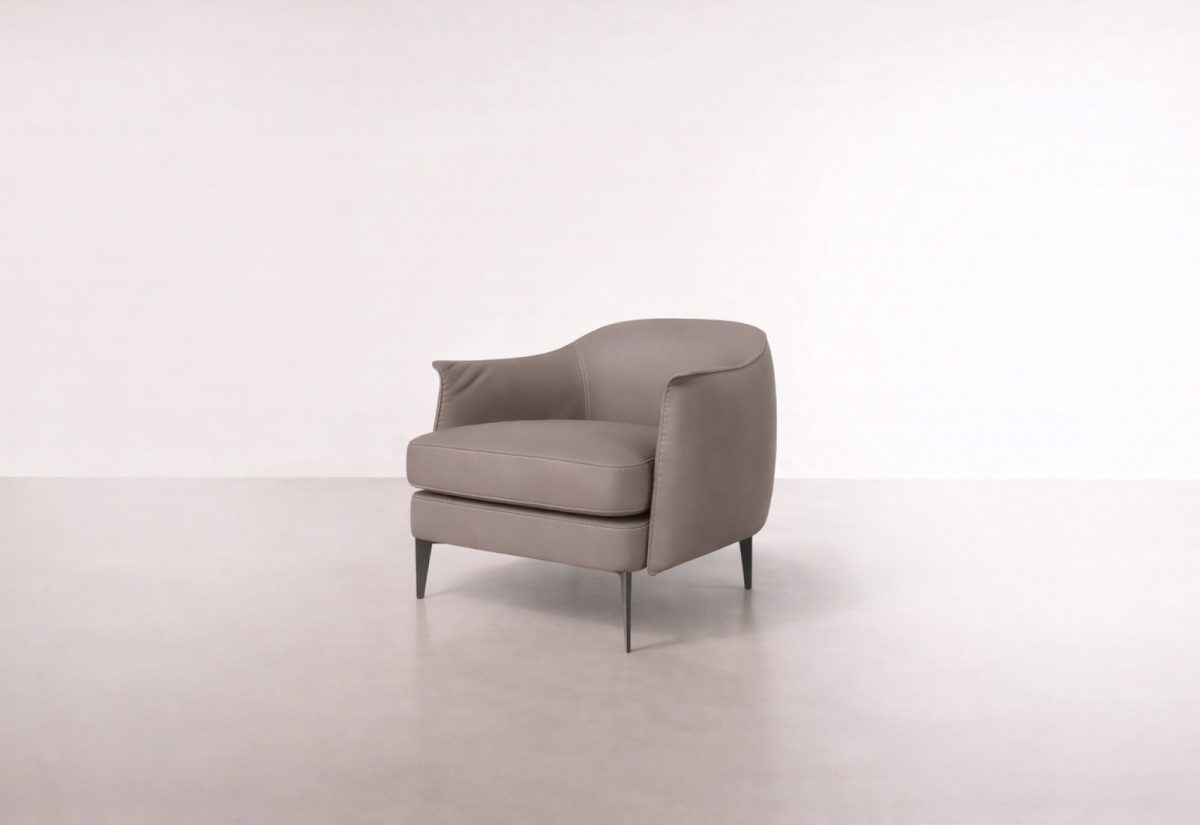 CAZZ SILLÓN - Terciopelo / Beige
