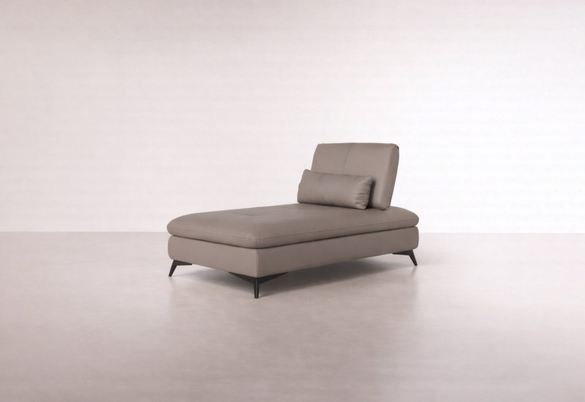 PUNZZO CHAISE LOUNGE SIN BRAZOS - Terciopelo / Beige