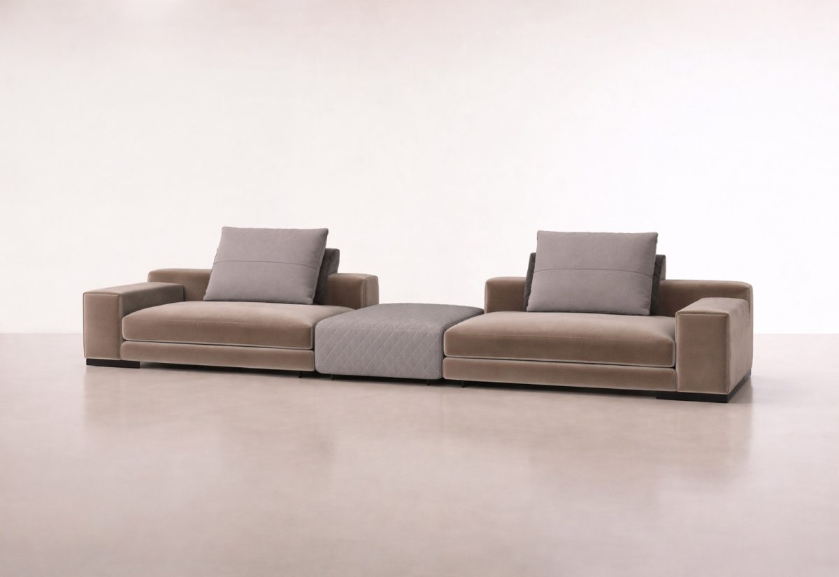 MIKELE MODULAR - Terciopelo / Beige