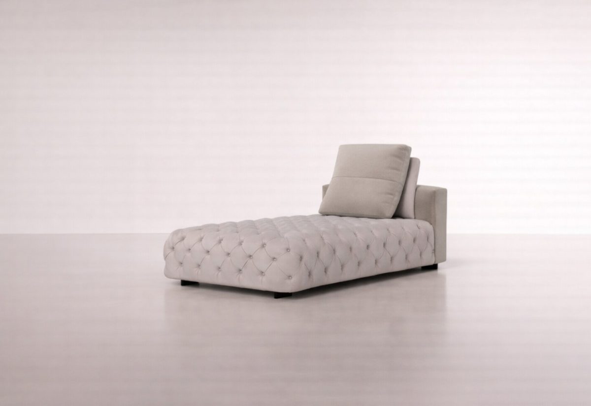 MIKELE CHAISE CAPITONADO - Categoría 3 / Blanco