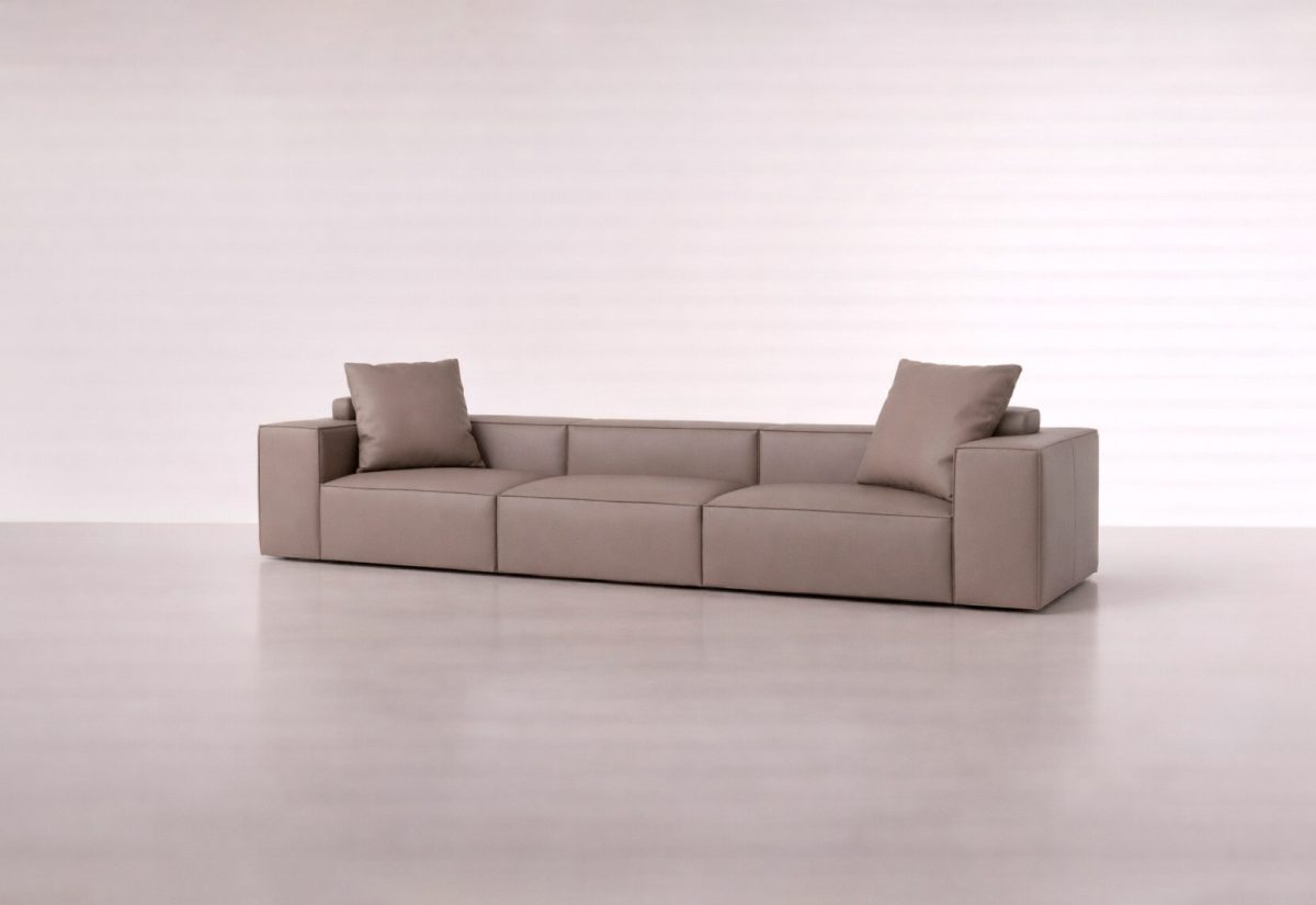 EZZTILUZ MODULAR SOFÁ - Terciopelo / Beige