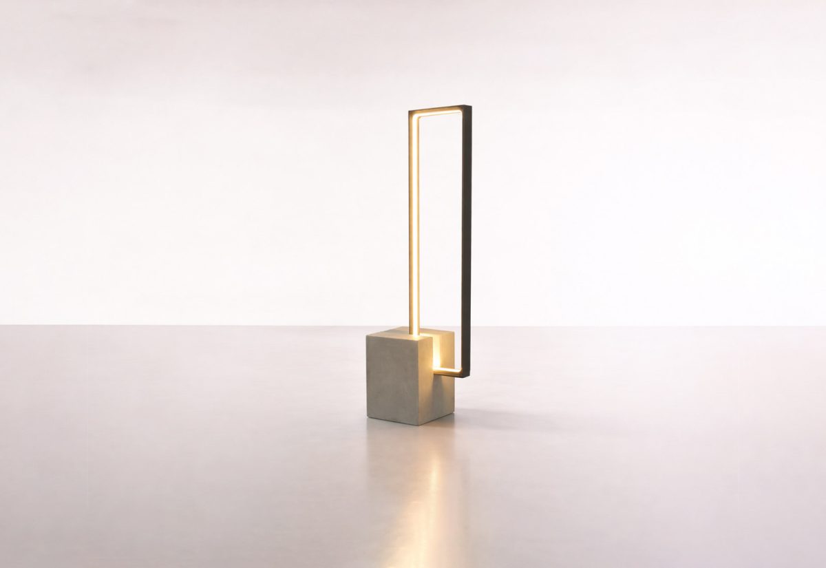 QUADRA LÁMPARA DE MESA
