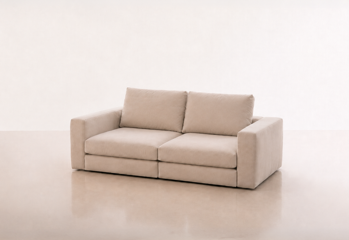 YEZZ MODULAR LOVESEAT - Bergen / Black